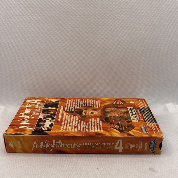 A Nightmare On Elm Street 4 The Dream Master VHS Horror Movie Original 1988 - Picture 7 of 9